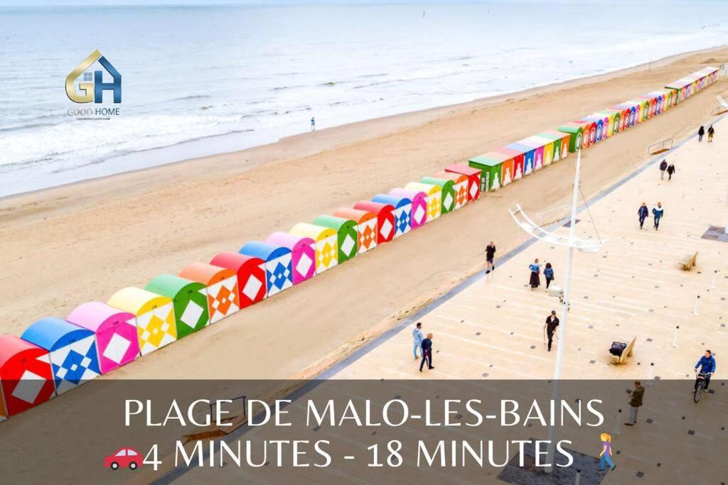 *L'Ecrin De Ronsard*Plage & Centre-Ville Dunkirk Eksteriør bilde